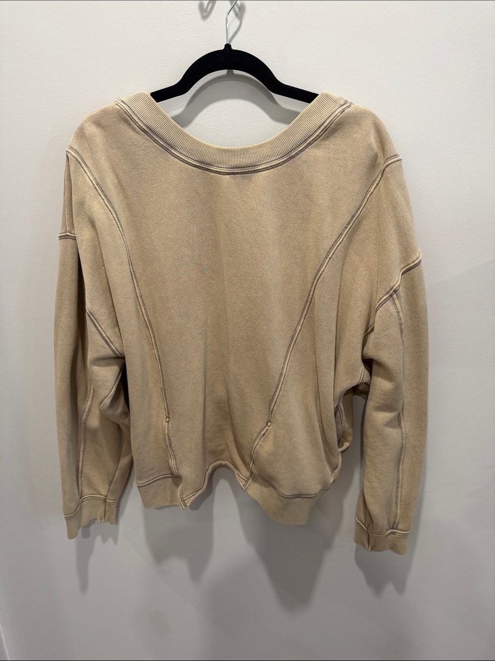 Like New! FP Movement Women's Reversible Crewneck Sweatshirt